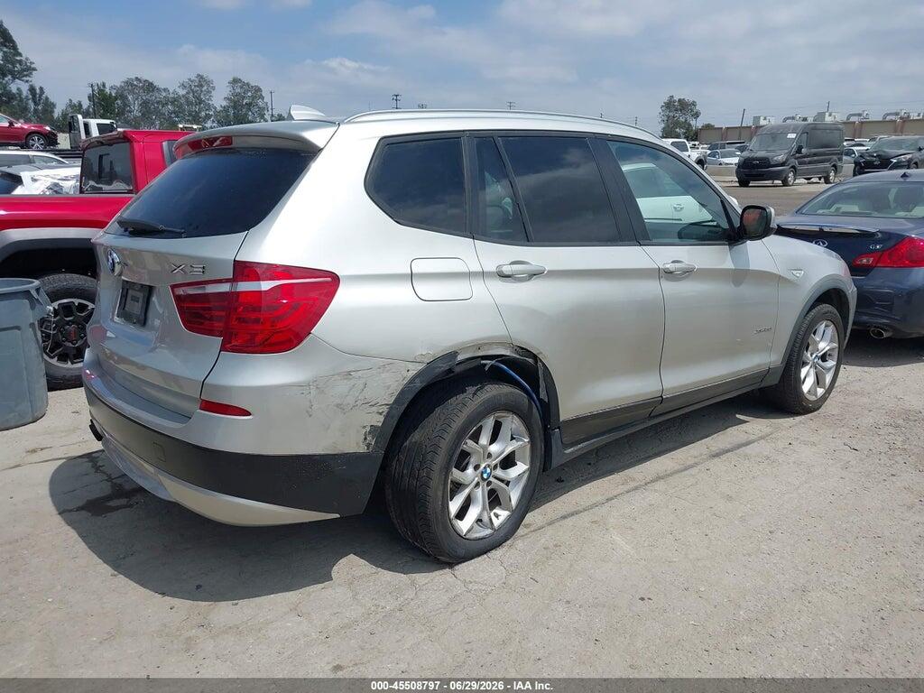 5UXWX9C58D0D00703 2013 BMW X3 photo no. 4