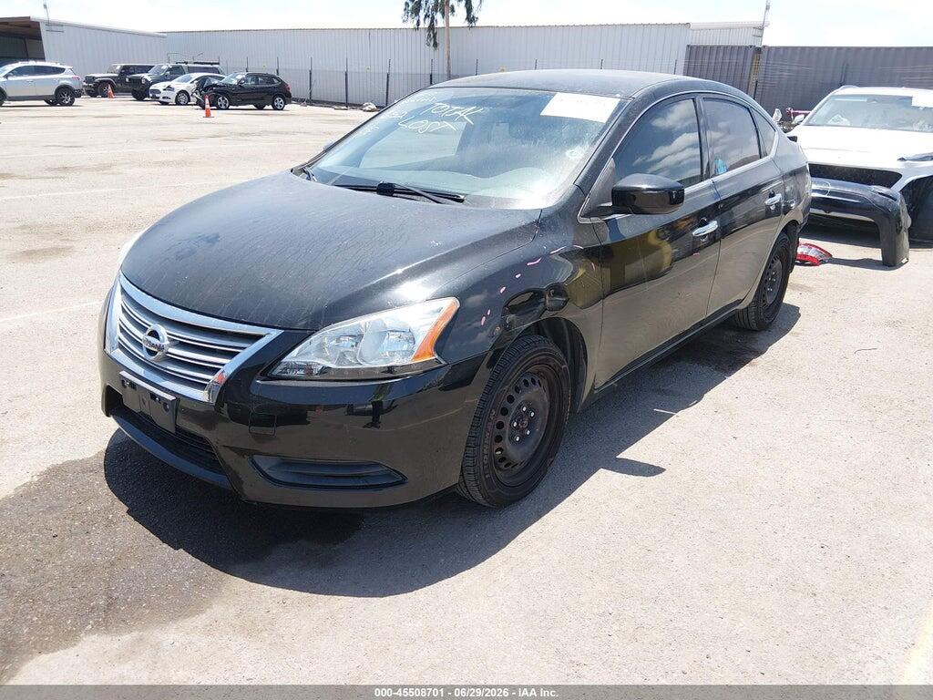 3N1AB7AP1FL677933 2015 NISSAN SENTRA photo no. 2