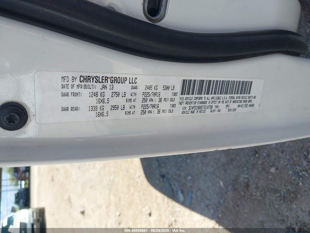 3C4PDCAB0DT610798 2013 DODGE JOURNEY photo no. 9