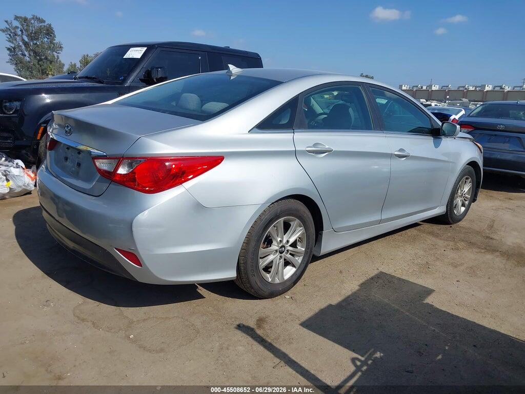 5NPEB4AC5EH870496 2014 HYUNDAI SONATA photo no. 4