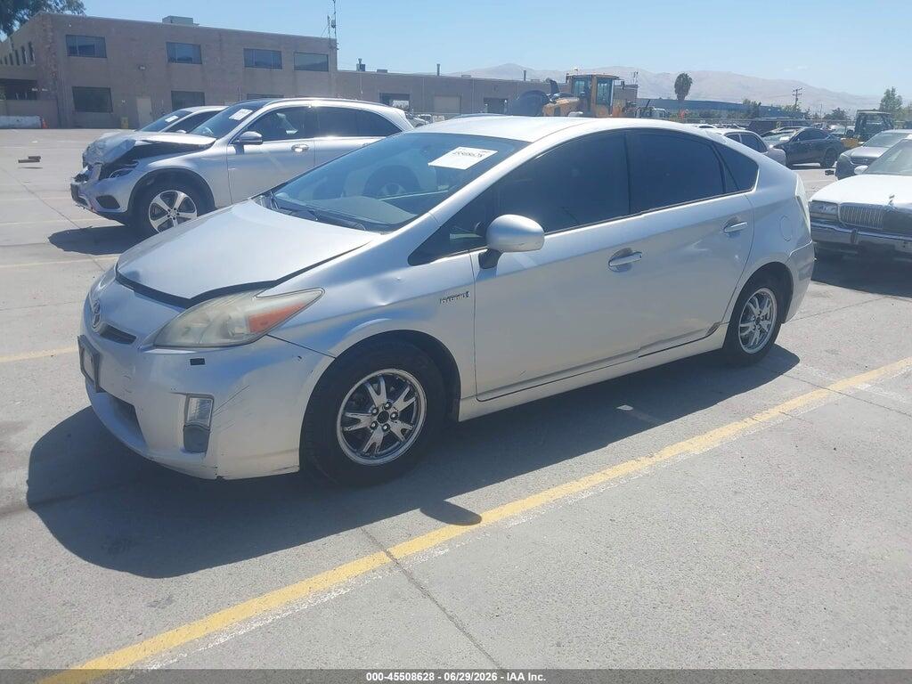 JTDKN3DU2A0236725 2010 TOYOTA PRIUS photo no. 2