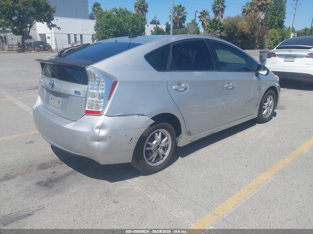 JTDKN3DU2A0236725 2010 TOYOTA PRIUS photo no. 4