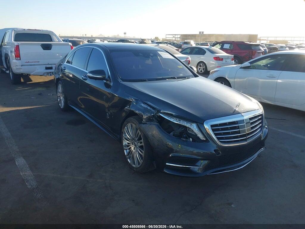 WDDUG8CB0FA172210 2015 MERCEDES-BENZ S 550 photo no. 1