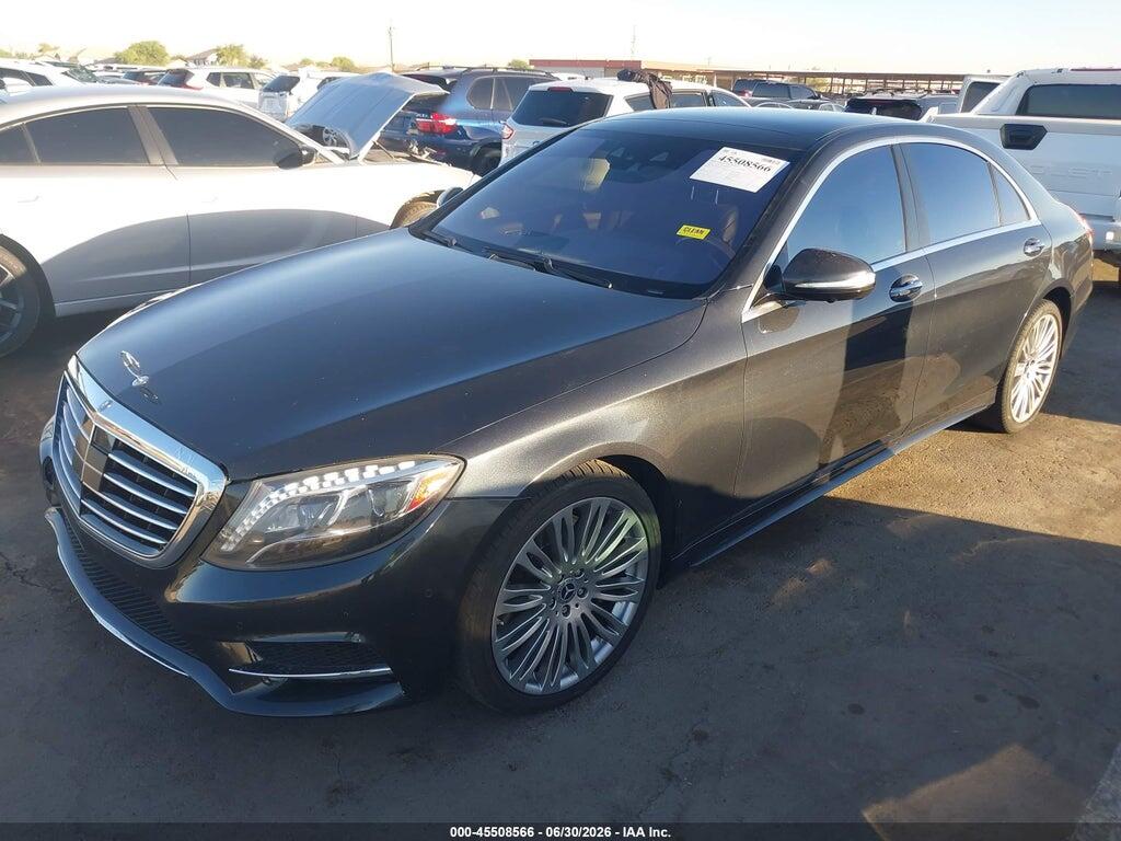 WDDUG8CB0FA172210 2015 MERCEDES-BENZ S 550 photo no. 2