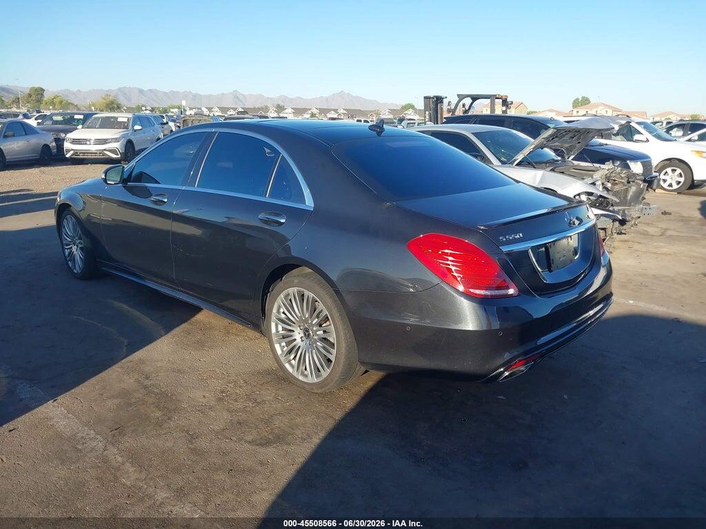 WDDUG8CB0FA172210 2015 MERCEDES-BENZ S 550 photo no. 3