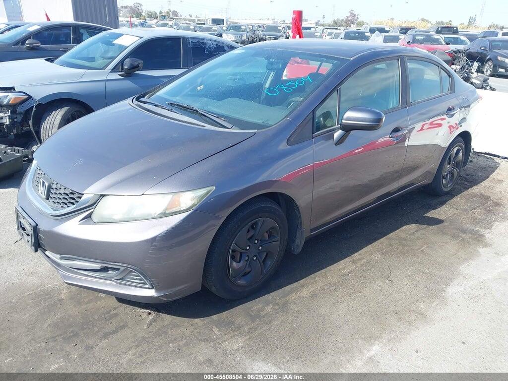 19XFB2F58FE705423 2015 HONDA CIVIC photo no. 2