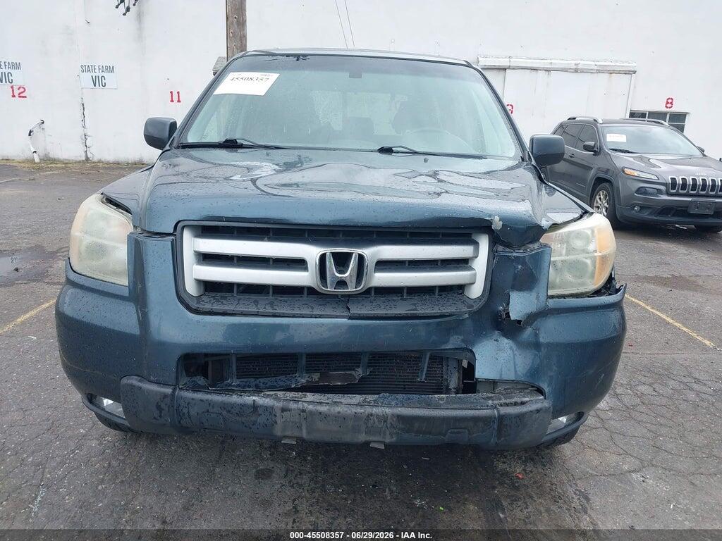 2HKYF18646H549339 2006 HONDA PILOT photo no. 12