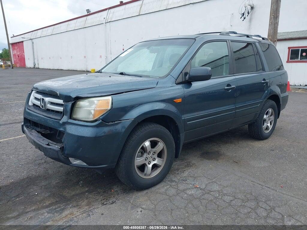 2HKYF18646H549339 2006 HONDA PILOT photo no. 2
