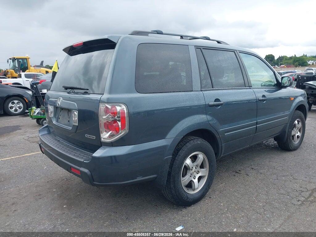2HKYF18646H549339 2006 HONDA PILOT photo no. 4
