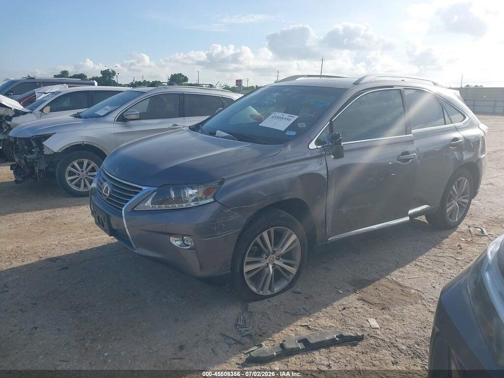 2T2ZK1BA0FC155963 2015 LEXUS RX 350 photo no. 2
