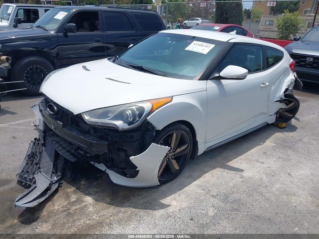 KMHTC6AE8DU175642 2013 HYUNDAI VELOSTER photo no. 2