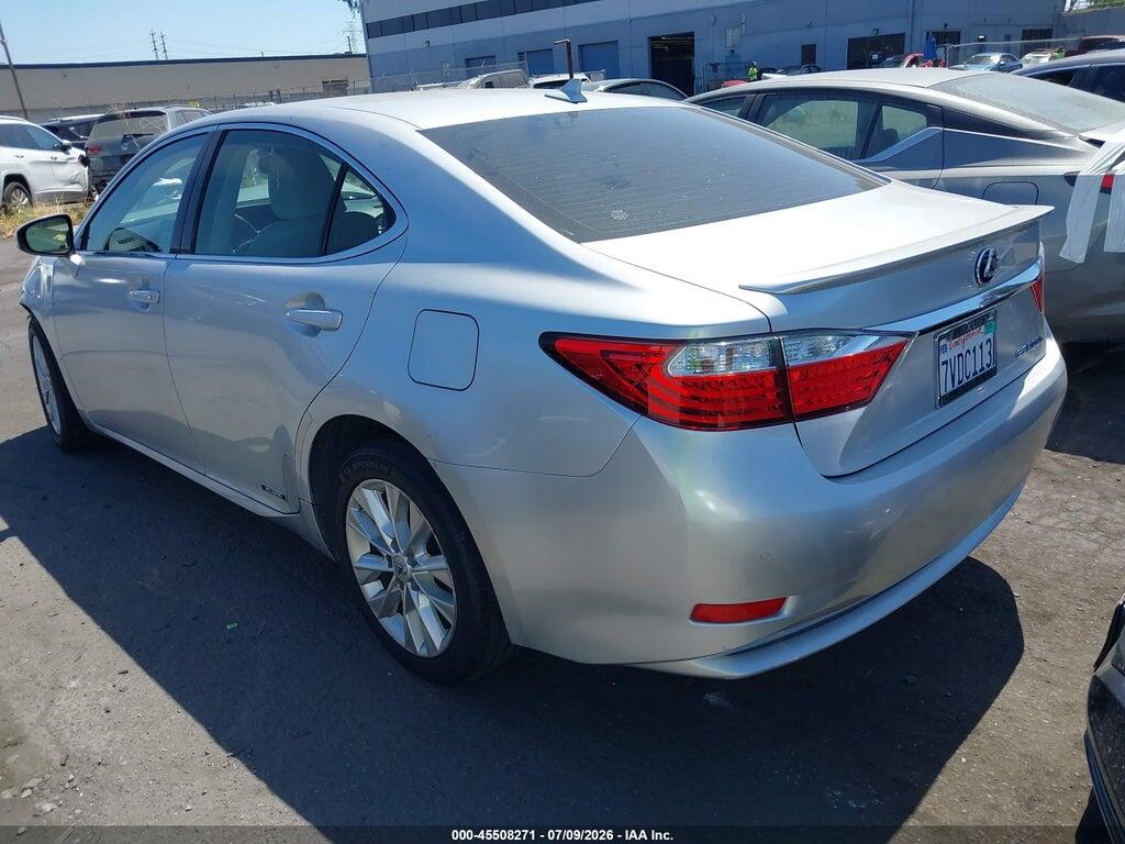 JTHBW1GG0E2039830 2014 LEXUS ES 300H photo no. 3