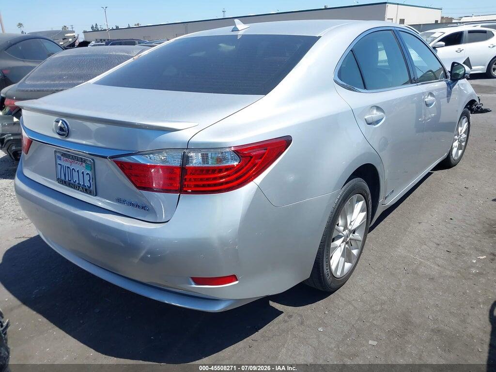 JTHBW1GG0E2039830 2014 LEXUS ES 300H photo no. 4