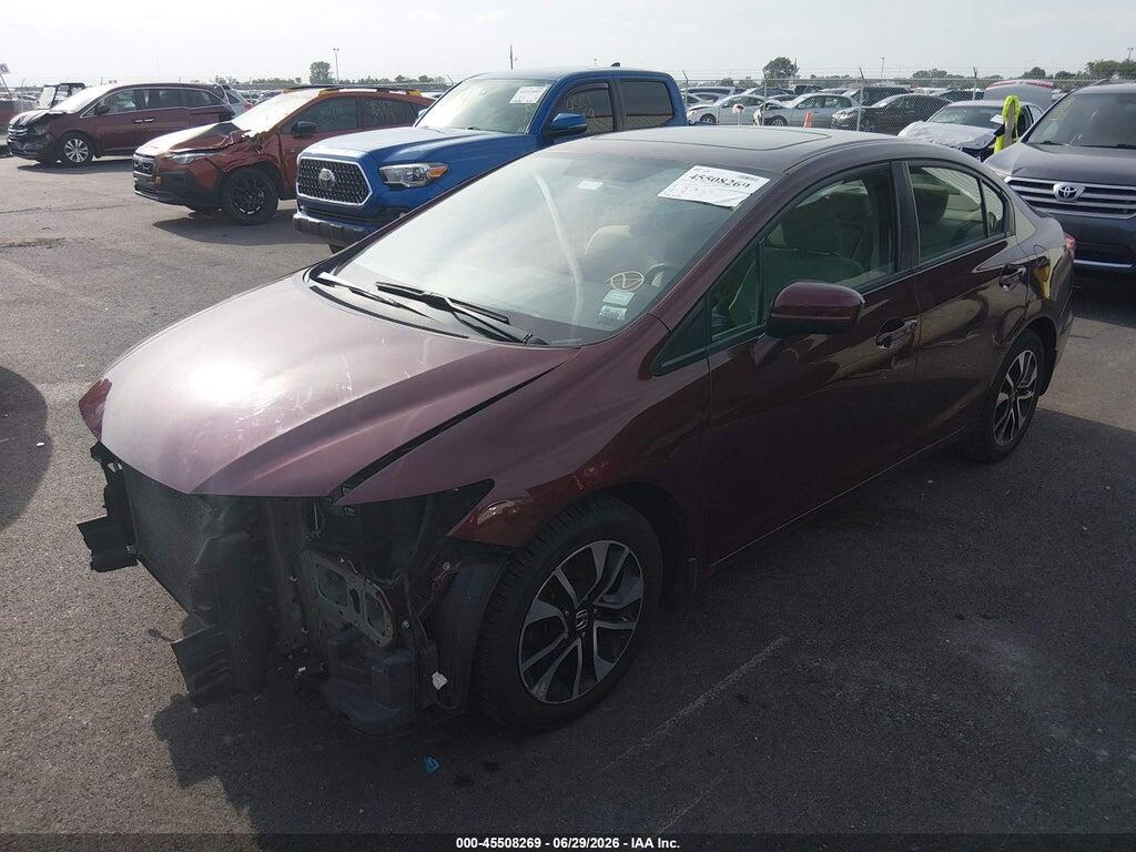 19XFB2F86FE052679 2015 HONDA CIVIC photo no. 2