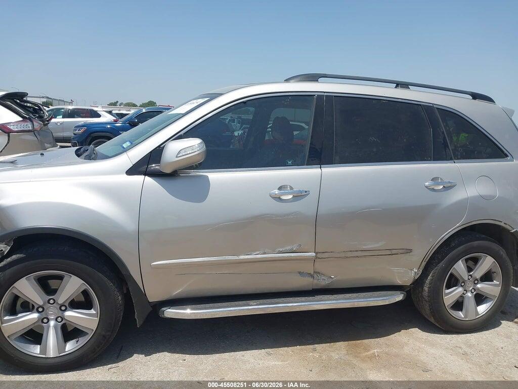 2HNYD2H62BH544830 2011 ACURA MDX photo no. 6