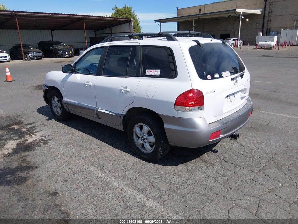 KM8SC73D56U046525 2006 HYUNDAI SANTA FE photo no. 3