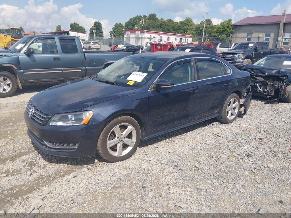 1VWBP7A38CC052238 2012 VOLKSWAGEN PASSAT photo no. 2