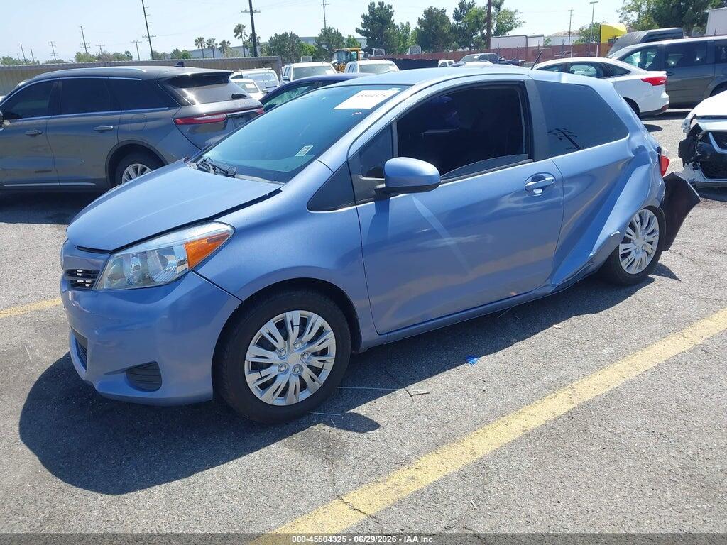 VNKJTUD32EA007340 2014 TOYOTA YARIS photo no. 2
