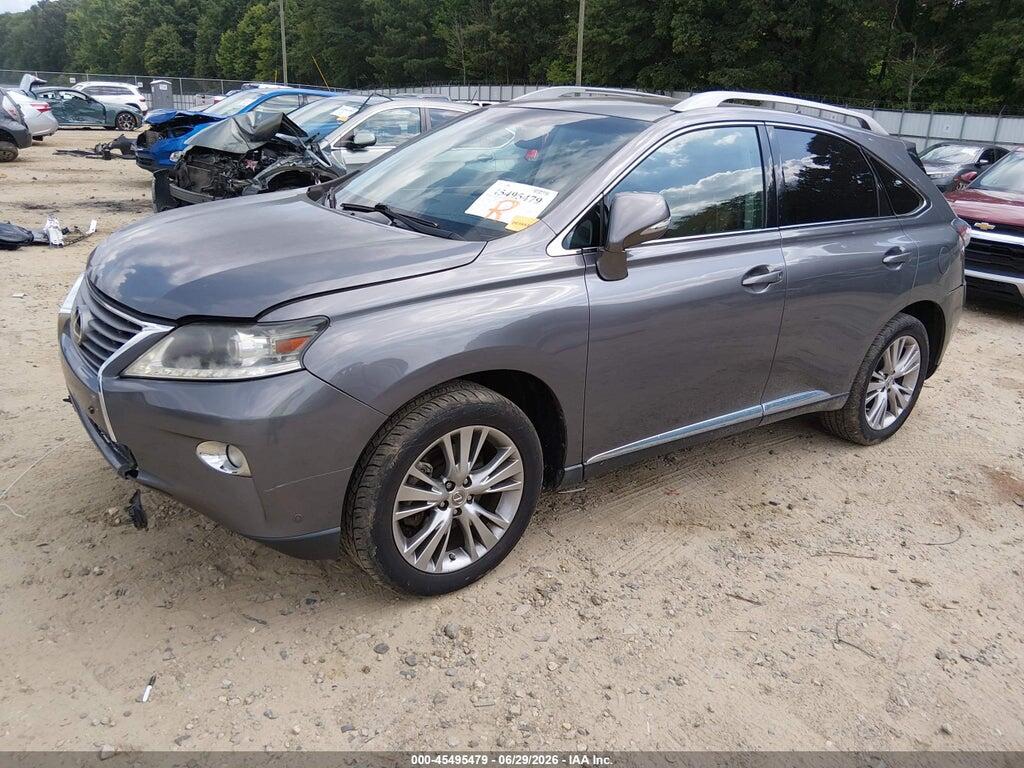 2T2BK1BA5DC183899 2013 LEXUS RX 350 photo no. 2
