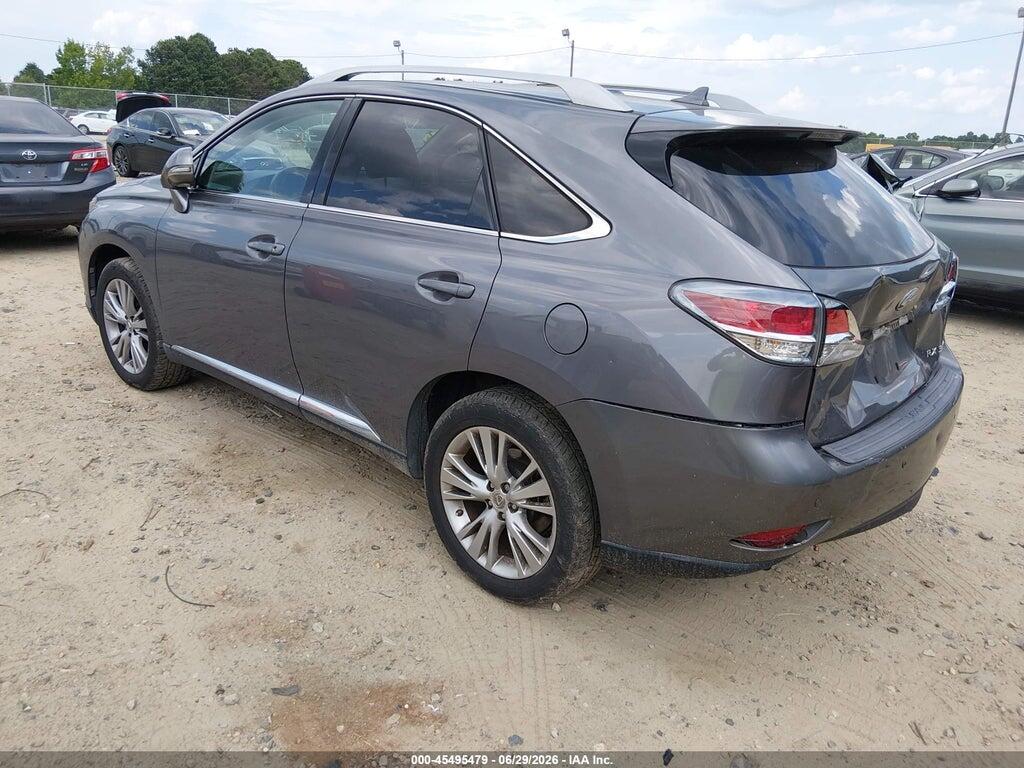 2T2BK1BA5DC183899 2013 LEXUS RX 350 photo no. 3