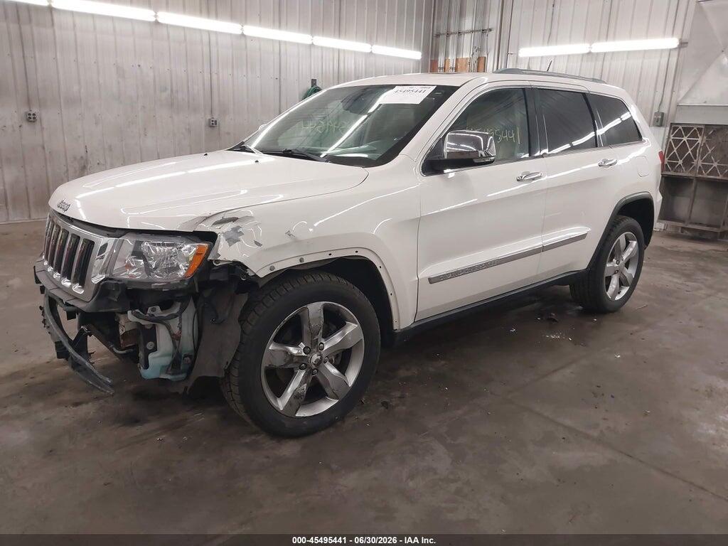 1C4RJFBG8CC179747 2012 JEEP GRAND CHEROKEE photo no. 2