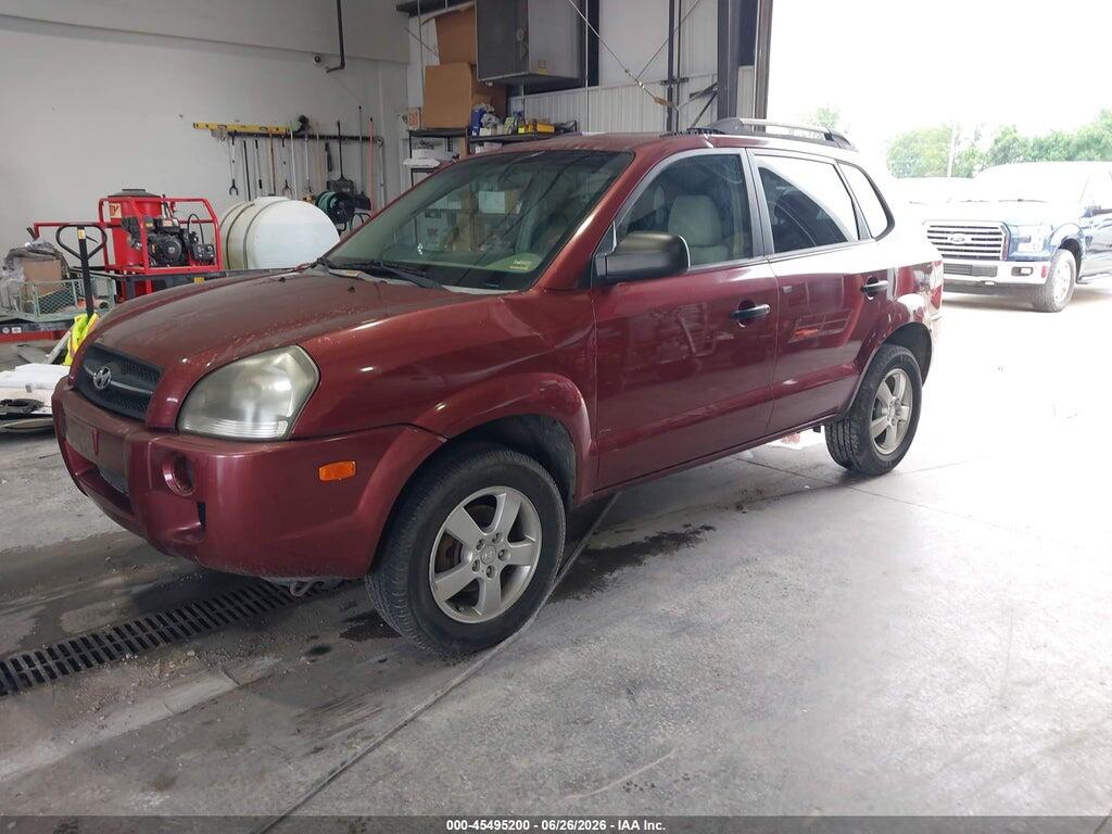 KM8JM12B85U121674 2005 HYUNDAI TUCSON photo no. 2