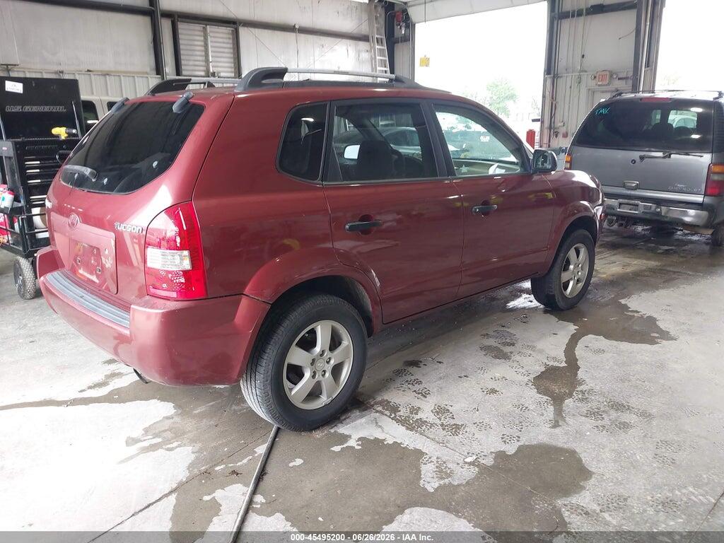 KM8JM12B85U121674 2005 HYUNDAI TUCSON photo no. 4