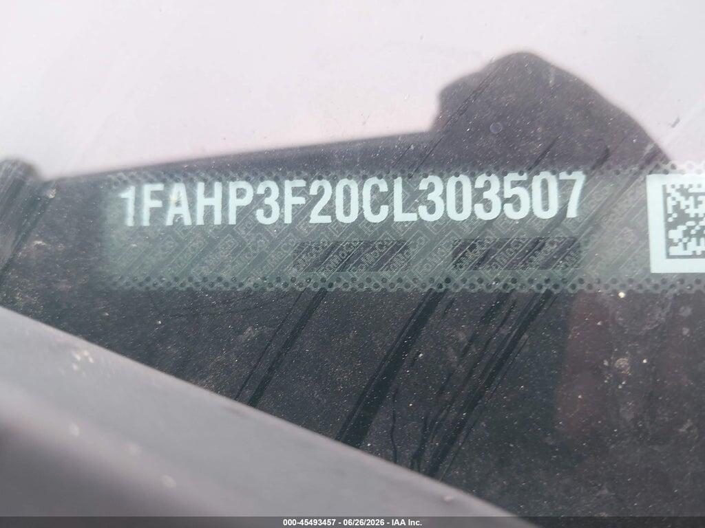 1FAHP3F20CL303507 2012 FORD FOCUS photo no. 9