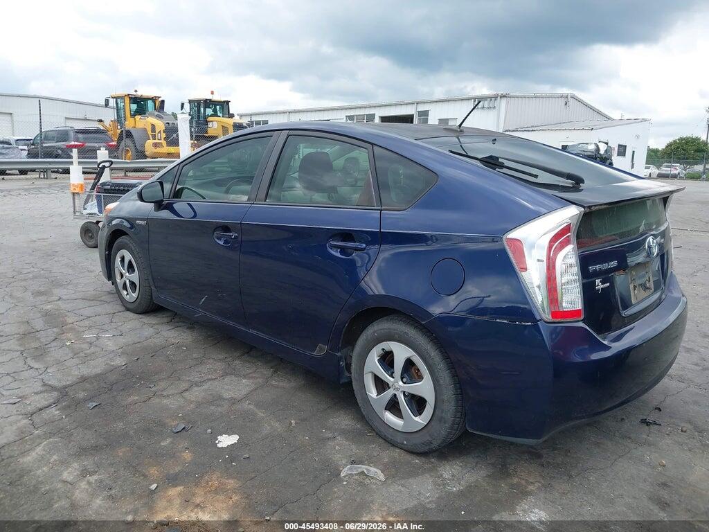 JTDKN3DU9E1846718 2014 TOYOTA PRIUS photo no. 3