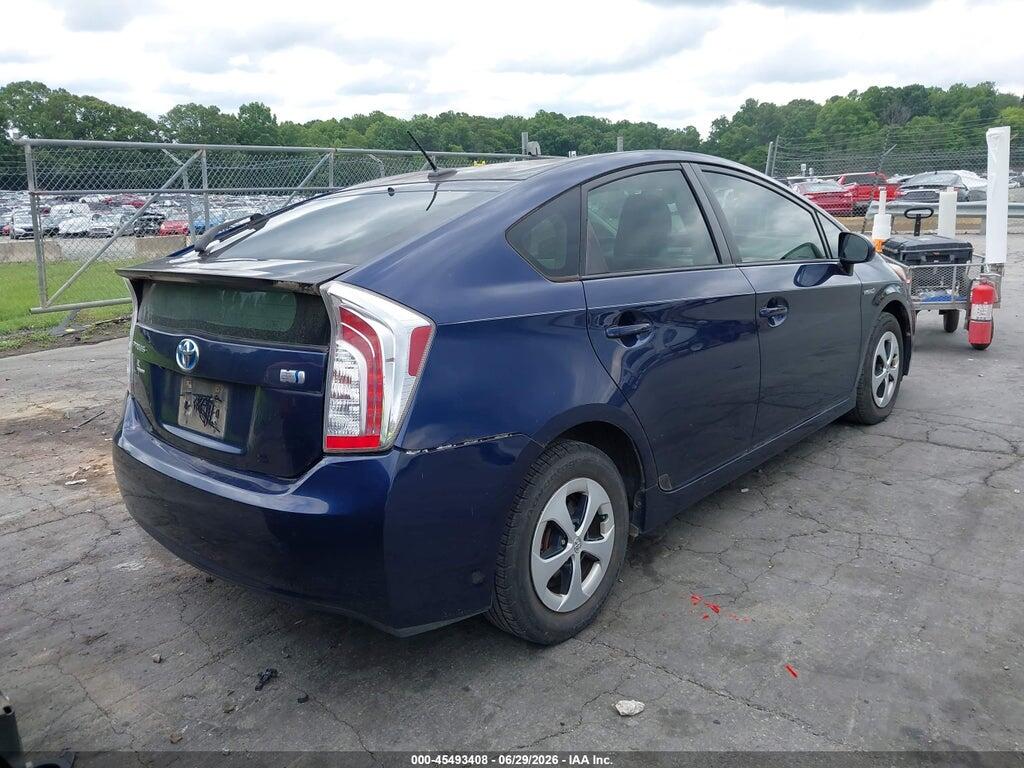 JTDKN3DU9E1846718 2014 TOYOTA PRIUS photo no. 4