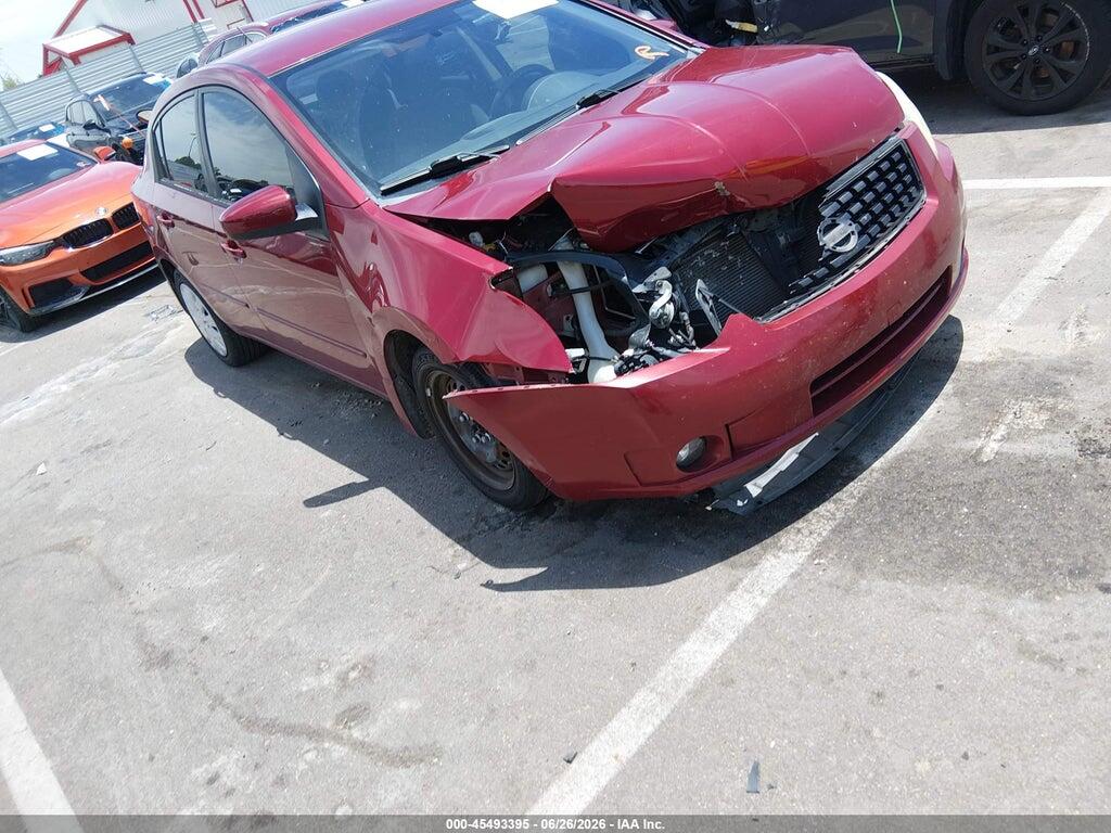 3N1AB61E28L645536 2008 NISSAN SENTRA photo no. 1