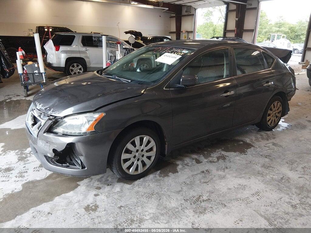 3N1AB7AP4FL688392 2015 NISSAN SENTRA photo no. 2