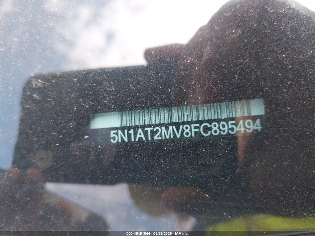 5N1AT2MV8FC895494 2015 NISSAN ROGUE photo no. 9