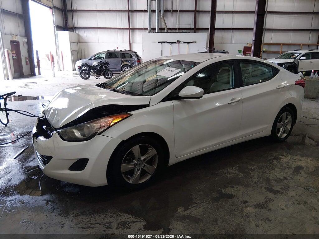 5NPDH4AE1DH241814 2013 HYUNDAI ELANTRA photo no. 2