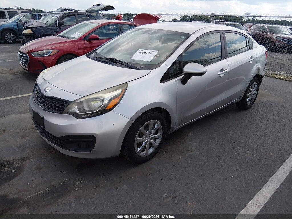 KNADM4A3XD6219439 2013 KIA RIO photo no. 2