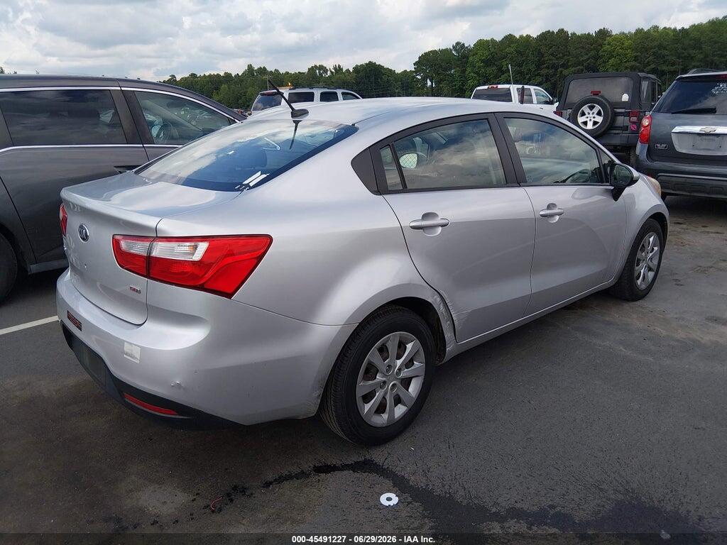 KNADM4A3XD6219439 2013 KIA RIO photo no. 4