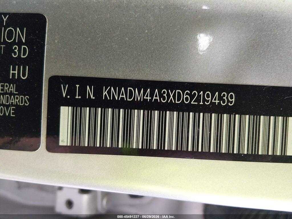 KNADM4A3XD6219439 2013 KIA RIO photo no. 9