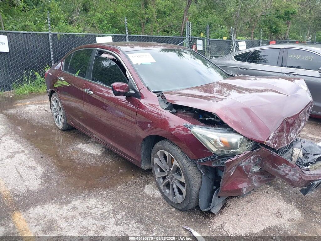 1HGCR2F55DA168378 2013 HONDA ACCORD photo no. 1