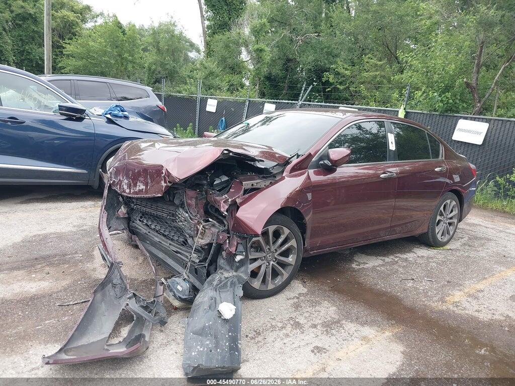 1HGCR2F55DA168378 2013 HONDA ACCORD photo no. 2