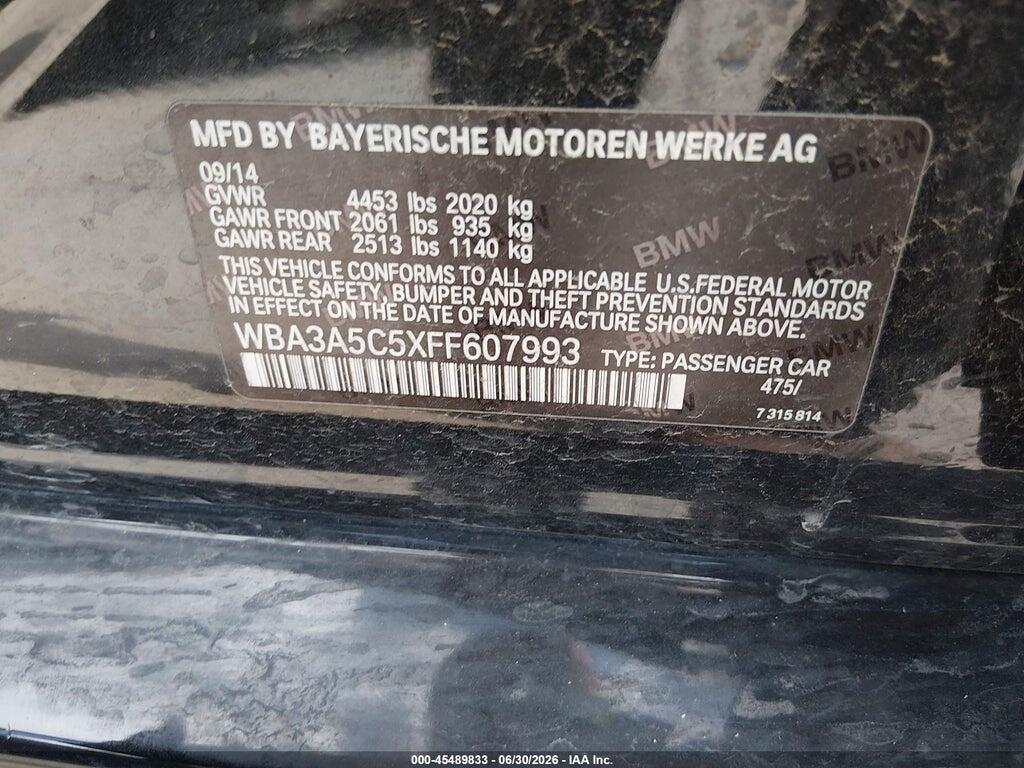 WBA3A5C5XFF607993 2015 BMW 328I photo no. 9