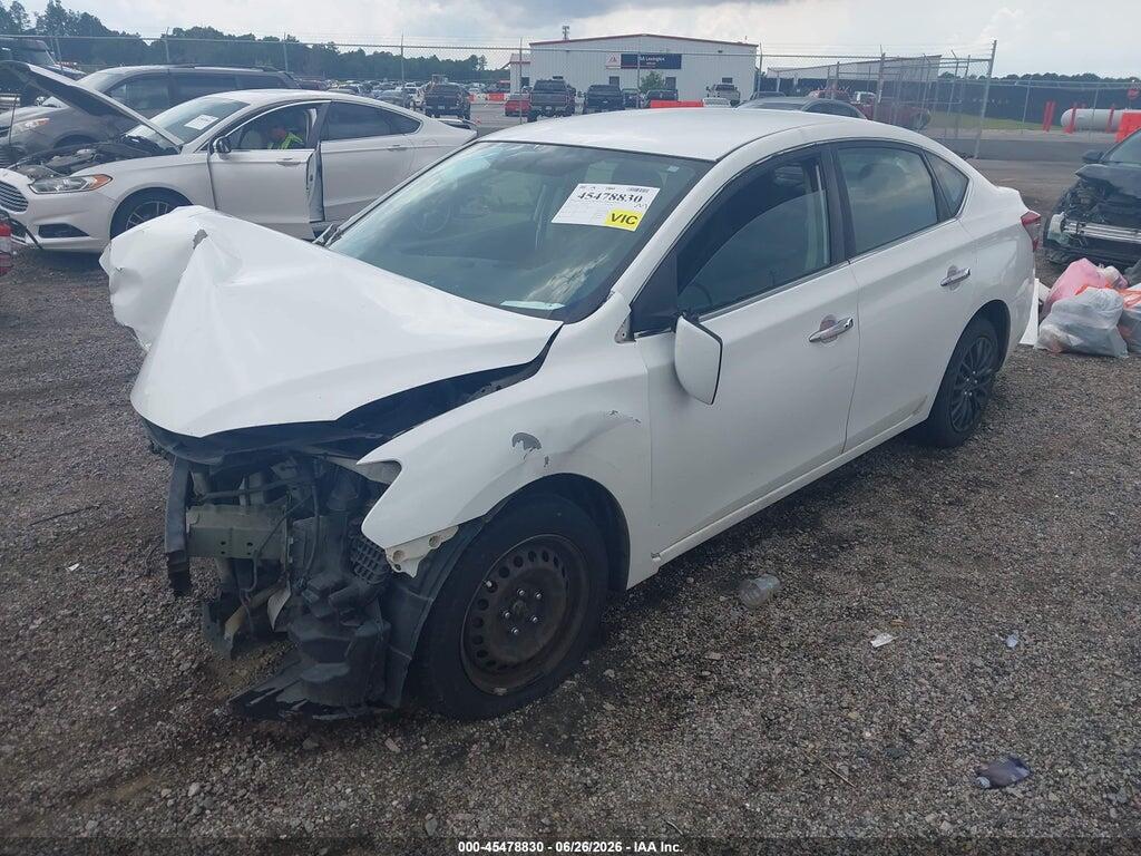 3N1AB7AP1FL667001 2015 NISSAN SENTRA photo no. 2