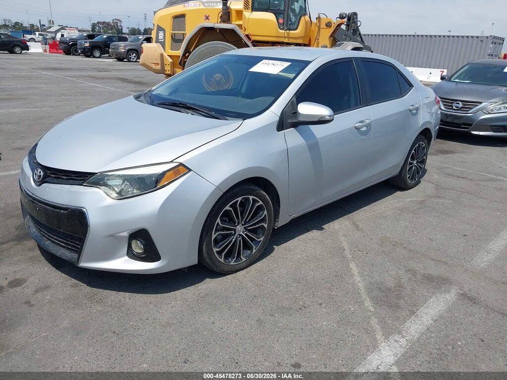 2T1BURHE0EC096176 2014 TOYOTA COROLLA photo no. 2