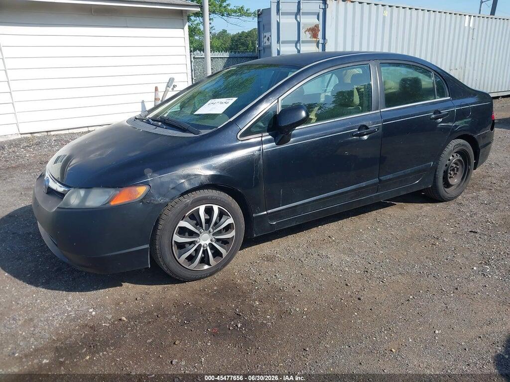 1HGFA16516L010237 2006 HONDA CIVIC photo no. 2
