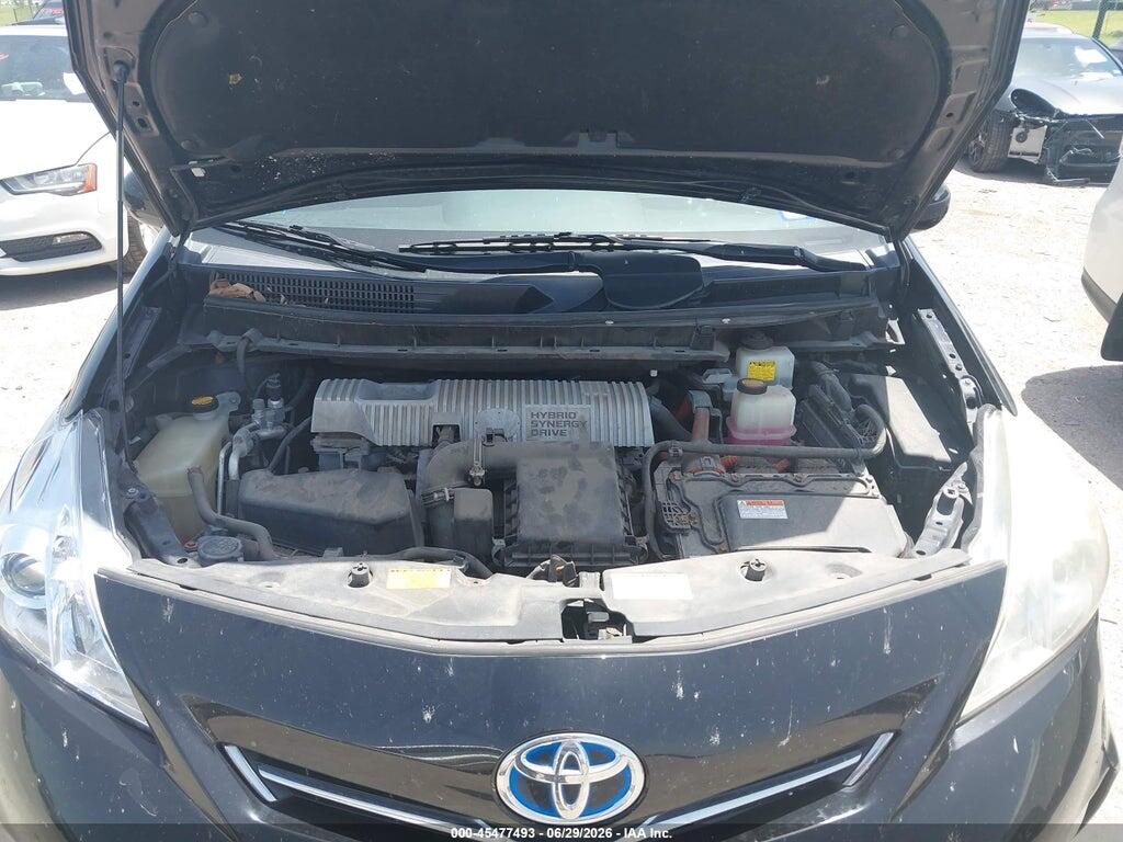 JTDZN3EU8D3227074 2013 TOYOTA PRIUS V photo no. 10