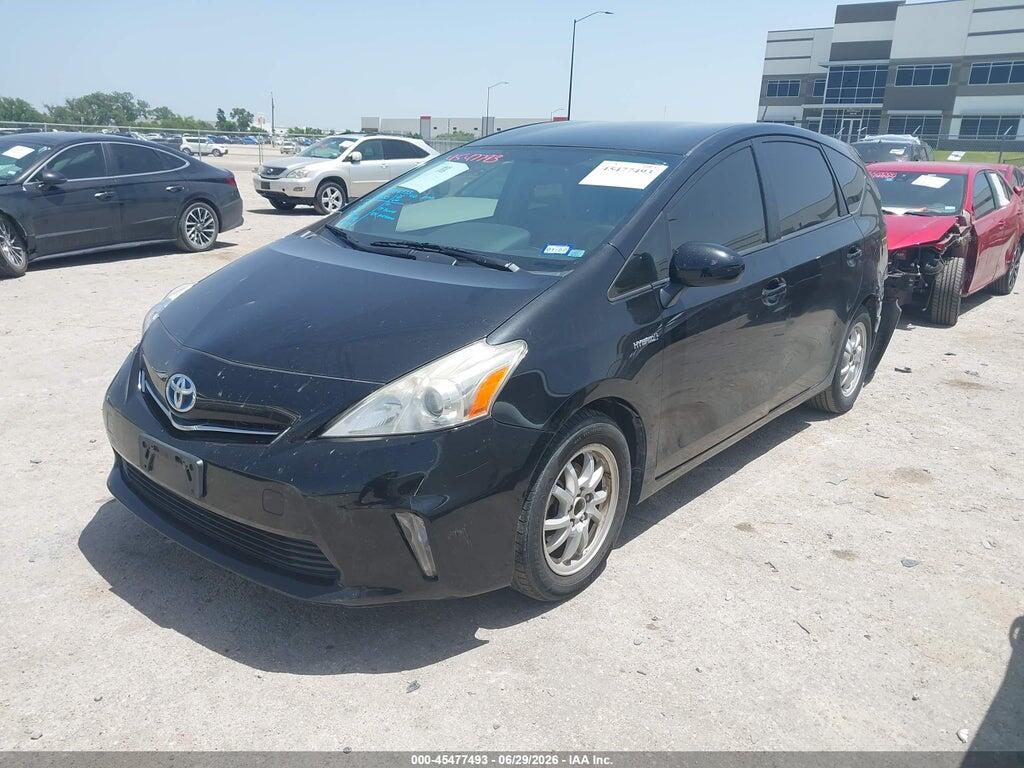 JTDZN3EU8D3227074 2013 TOYOTA PRIUS V photo no. 2