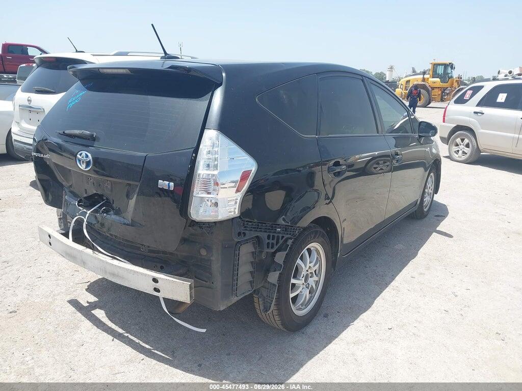 JTDZN3EU8D3227074 2013 TOYOTA PRIUS V photo no. 4