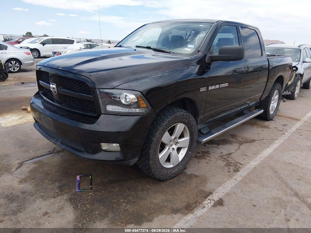 1C6RD7KT4CS199694 2012 RAM 1500 photo no. 2