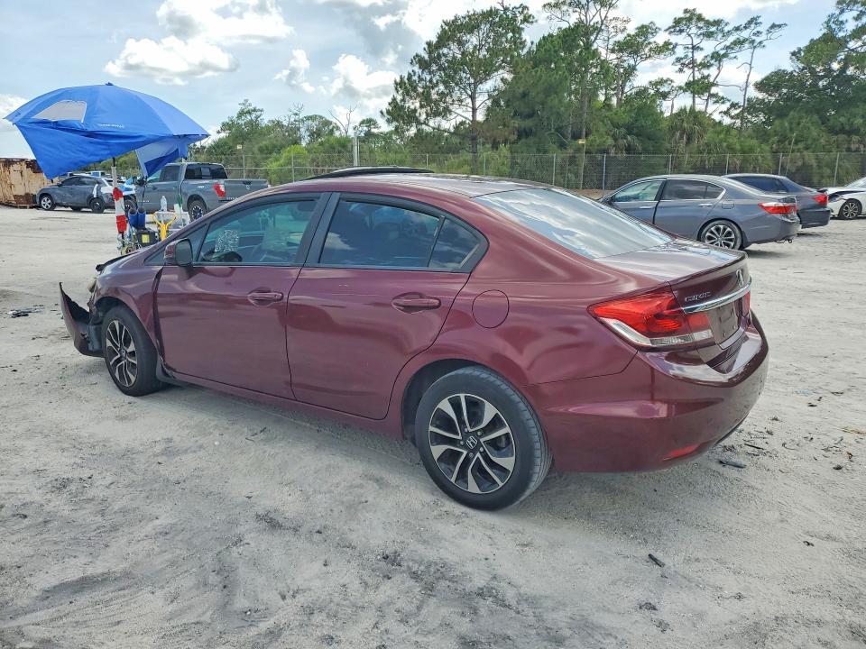 2HGFB2E51DH017154 2013 HONDA CIVIC photo no. 2