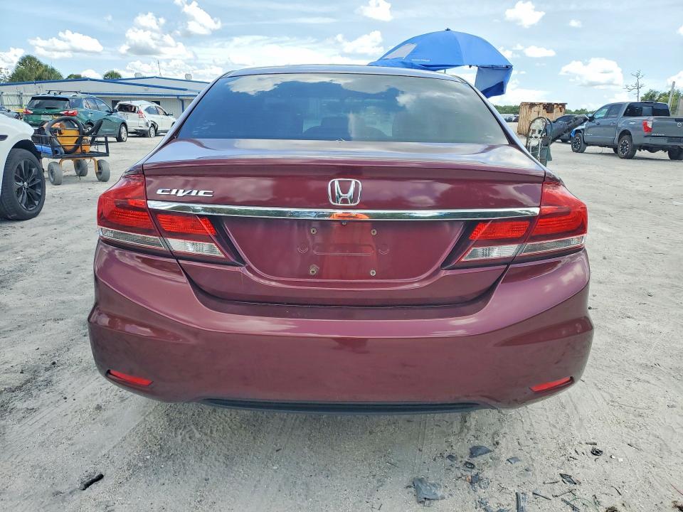 2HGFB2E51DH017154 2013 HONDA CIVIC photo no. 6