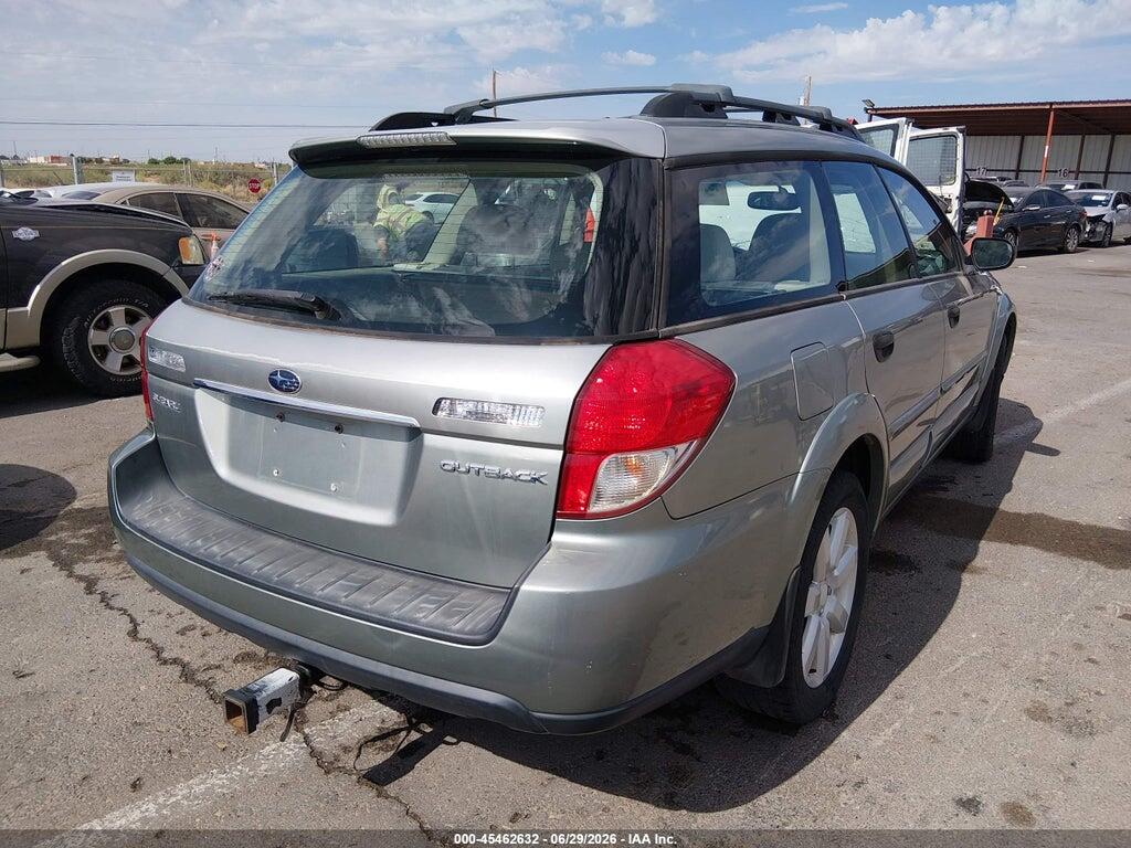 4S4BP61C596312255 2009 SUBARU OUTBACK photo no. 4
